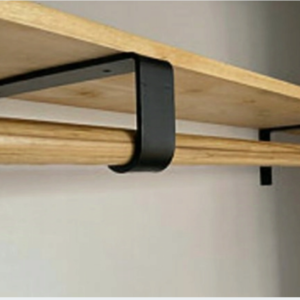 Wspornik półki Loft pod wałek 20cm